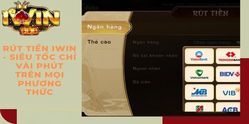 Các lợi ích khi rút tiền tại Iwin