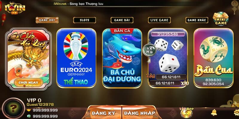 Vì sao nên chọn iwin giữa hàng loạt nền tảng khác